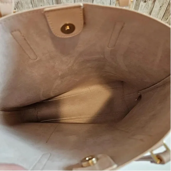 Michael Kors Blush Pink Leather Tote Shoulder Bag - Picture 6 of 10